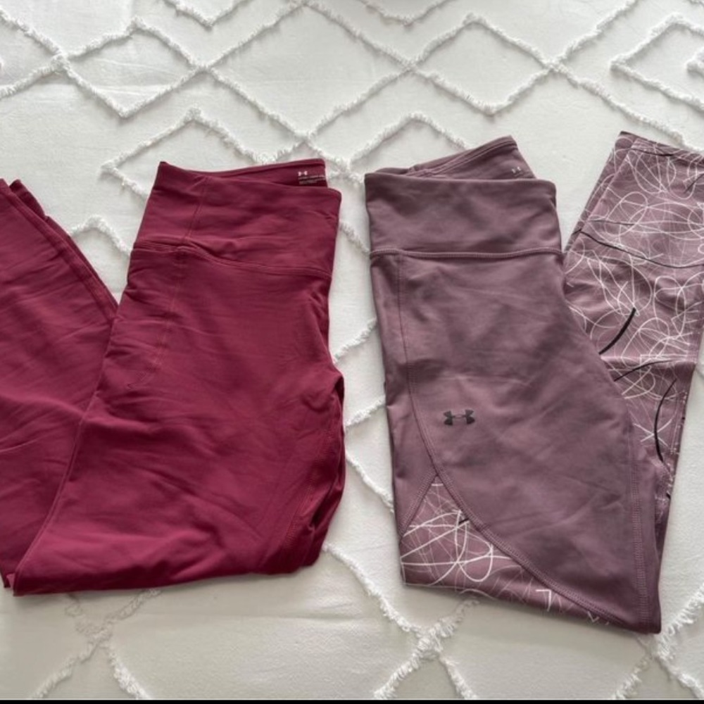 Under armour tights x2 pairs